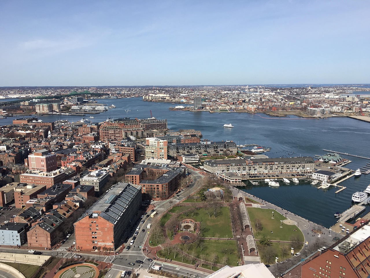 South End street and buildings in Boston